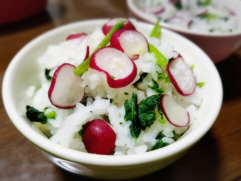 彩り華やか✿ ラディッシュごはん♪